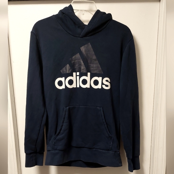 ADIDAS Spellout Graphic Hoodie - Picture 1 of 4
